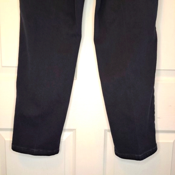 Soft Surroundings Pull-On Black Soft Denim Pants Size MP - Picture 7 of 9